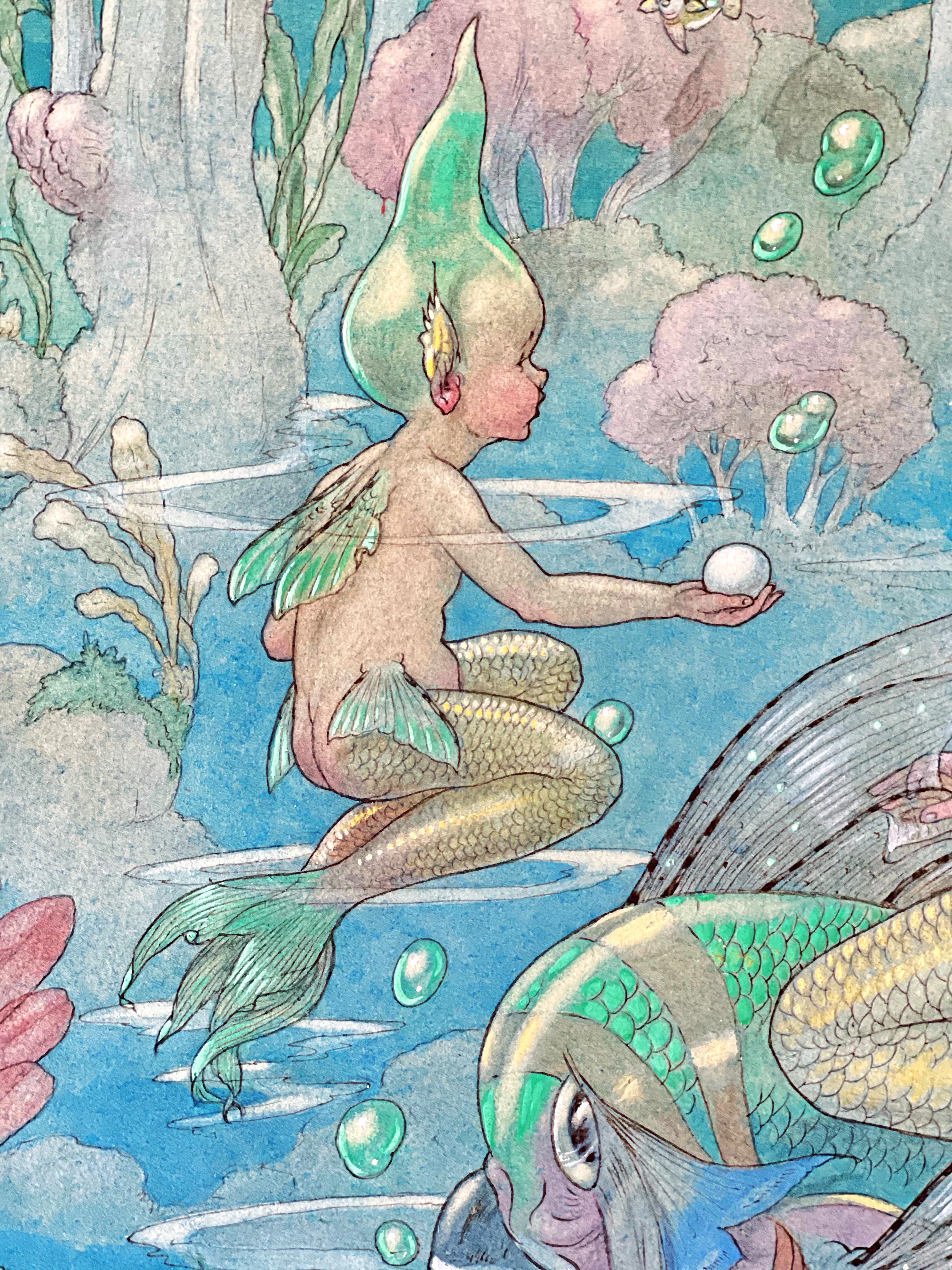 be a mermaid in a sea of fish