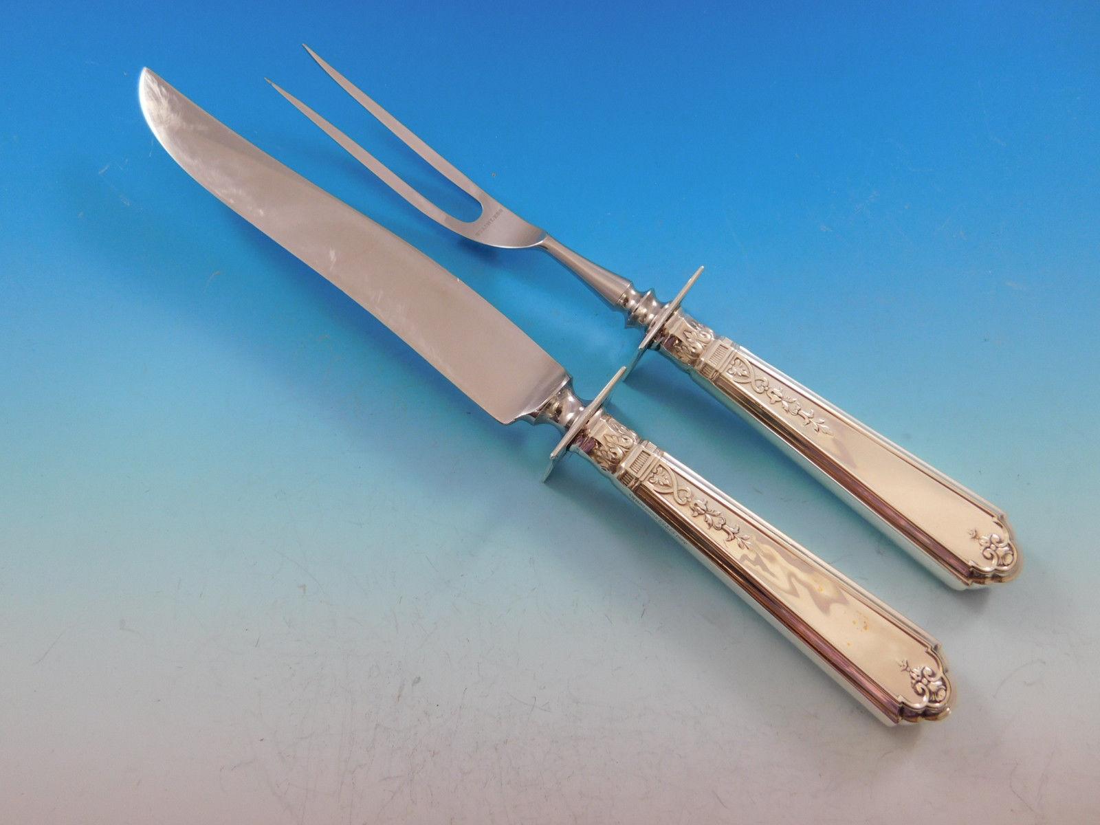 Prinzessin Patricia von Durgin Gorham Sterlingsilber-Besteckset Service 168 Teile 7