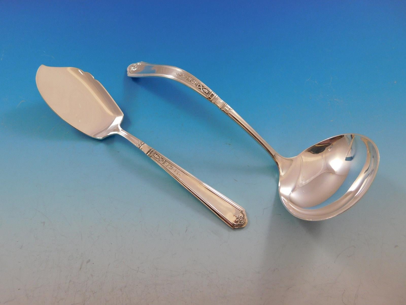 Prinzessin Patricia von Durgin Gorham Sterlingsilber-Besteckset Service 168 Teile 4