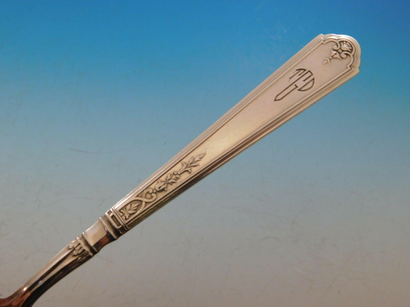 20ième siècle Service de couverts en argent sterling Princess Patricia par Durgin Gorham, 69 pièces