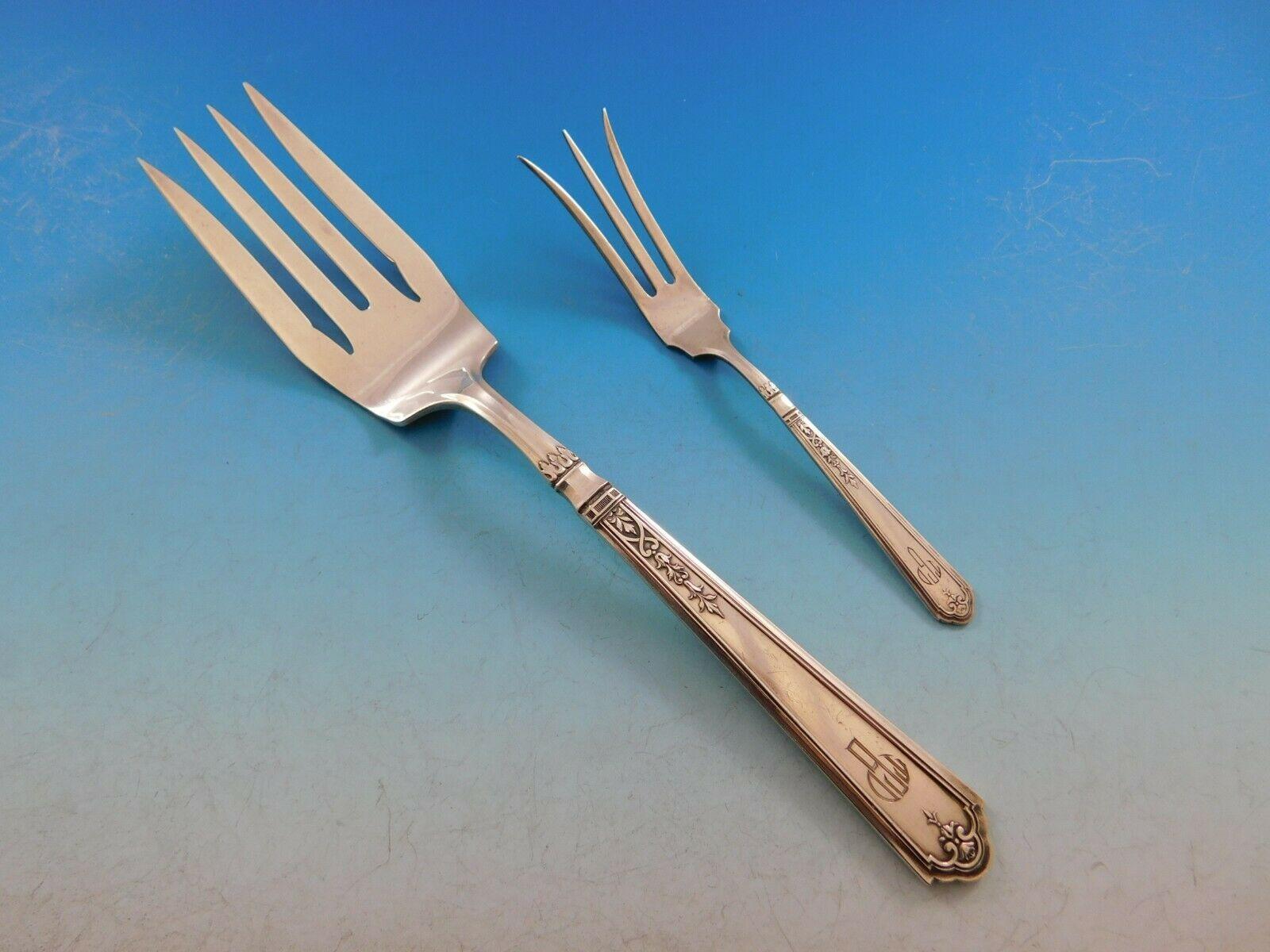 Service de couverts en argent sterling Princess Patricia par Durgin Gorham, 69 pièces 3