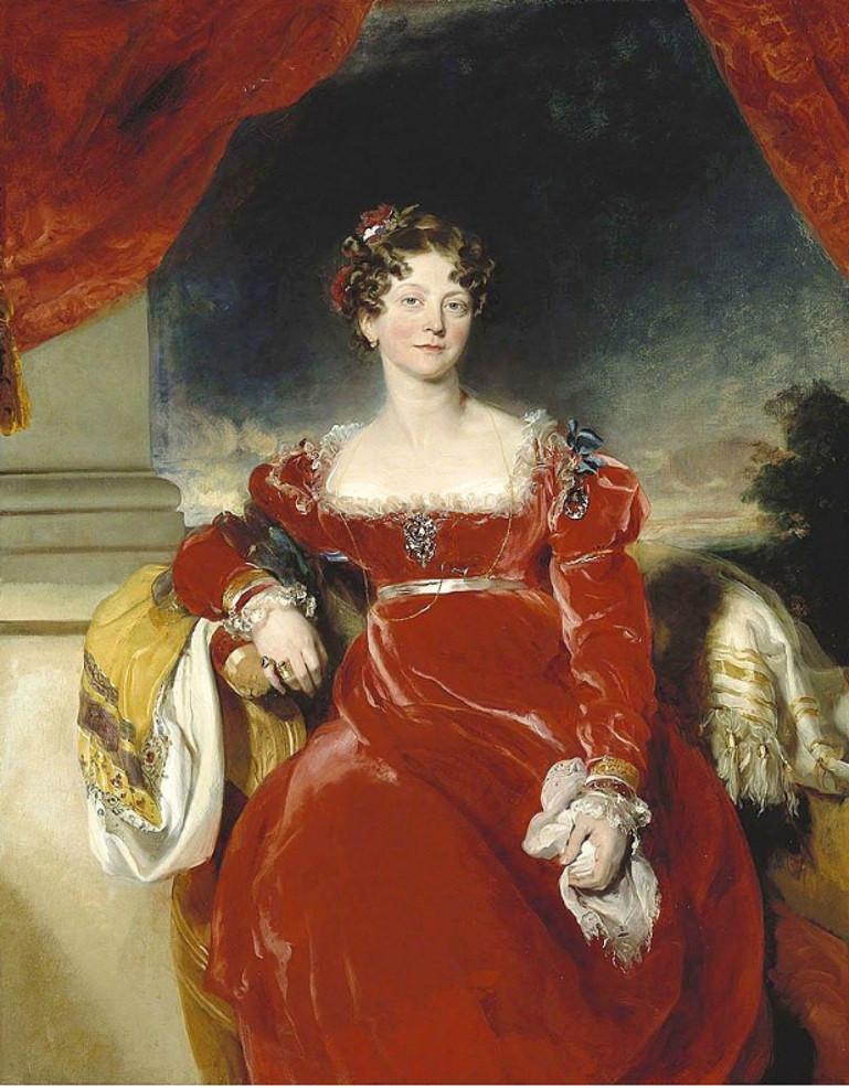 Princess Sophia was one of King George III’s four daughters and thus an aunt to Queen Victoria. She served as a companion to her mother Princess Charlotte until her death in 1818. As a result, she never married.

Princess Sophia's governess Lady