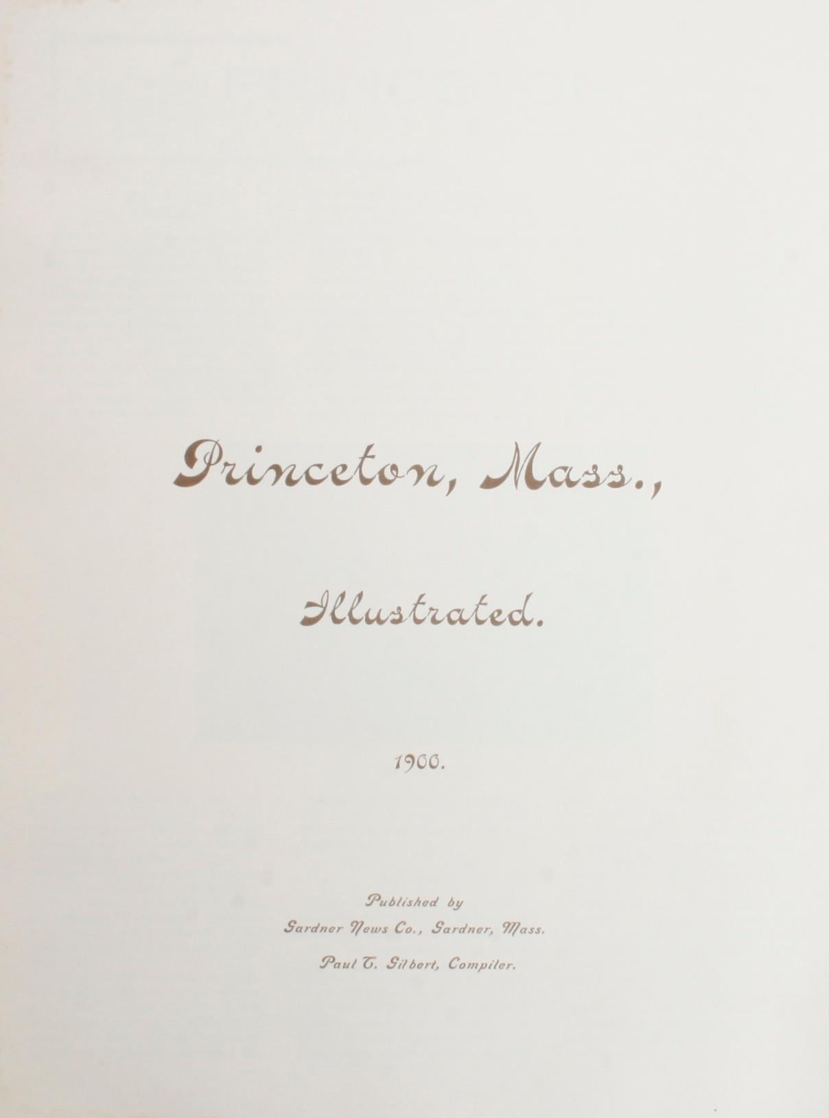 American Princeton Mass, Illustrated 1900, as of 1972