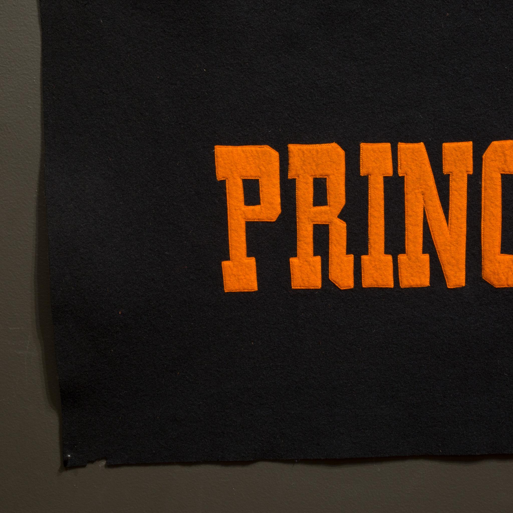 Princeton University Banner c.1910-1940 In Good Condition In San Francisco, CA