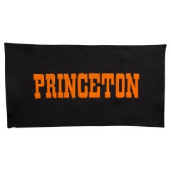 Antique Princeton University Banner c.1910-1940