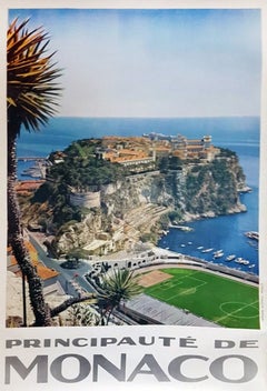 Principaute de Monaco Original Poster, 1960