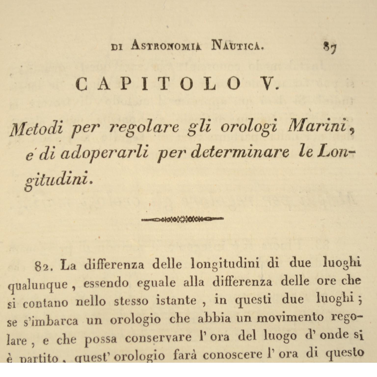 Principles of Nautical Astronomy Antique  Book by M. De Rossel Naples, 1819 7