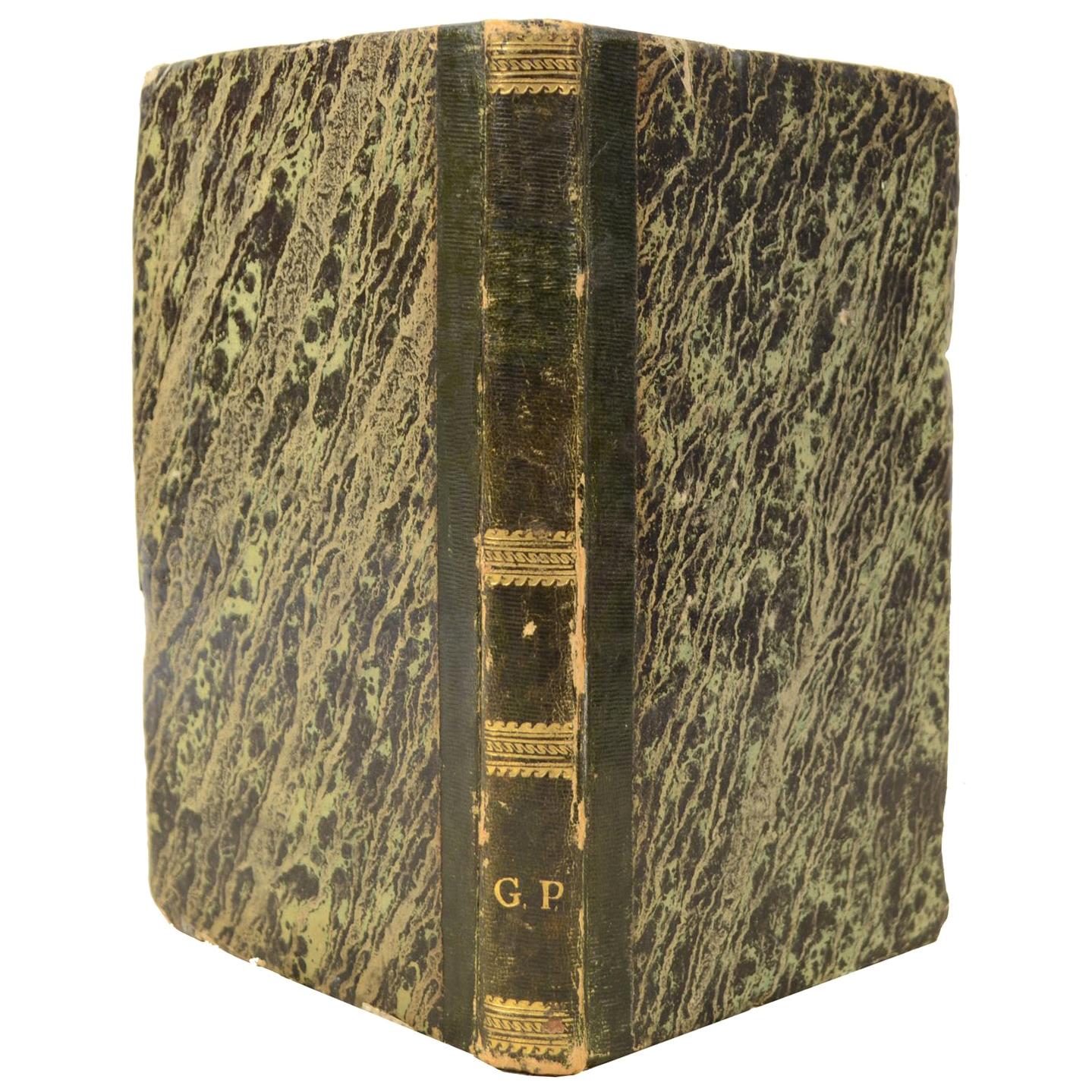 Principles of Nautical Astronomy Antique  Book by M. De Rossel Naples, 1819