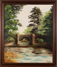 Pringle - Signed & Framed Mid 20th Century Oil, Over the River
