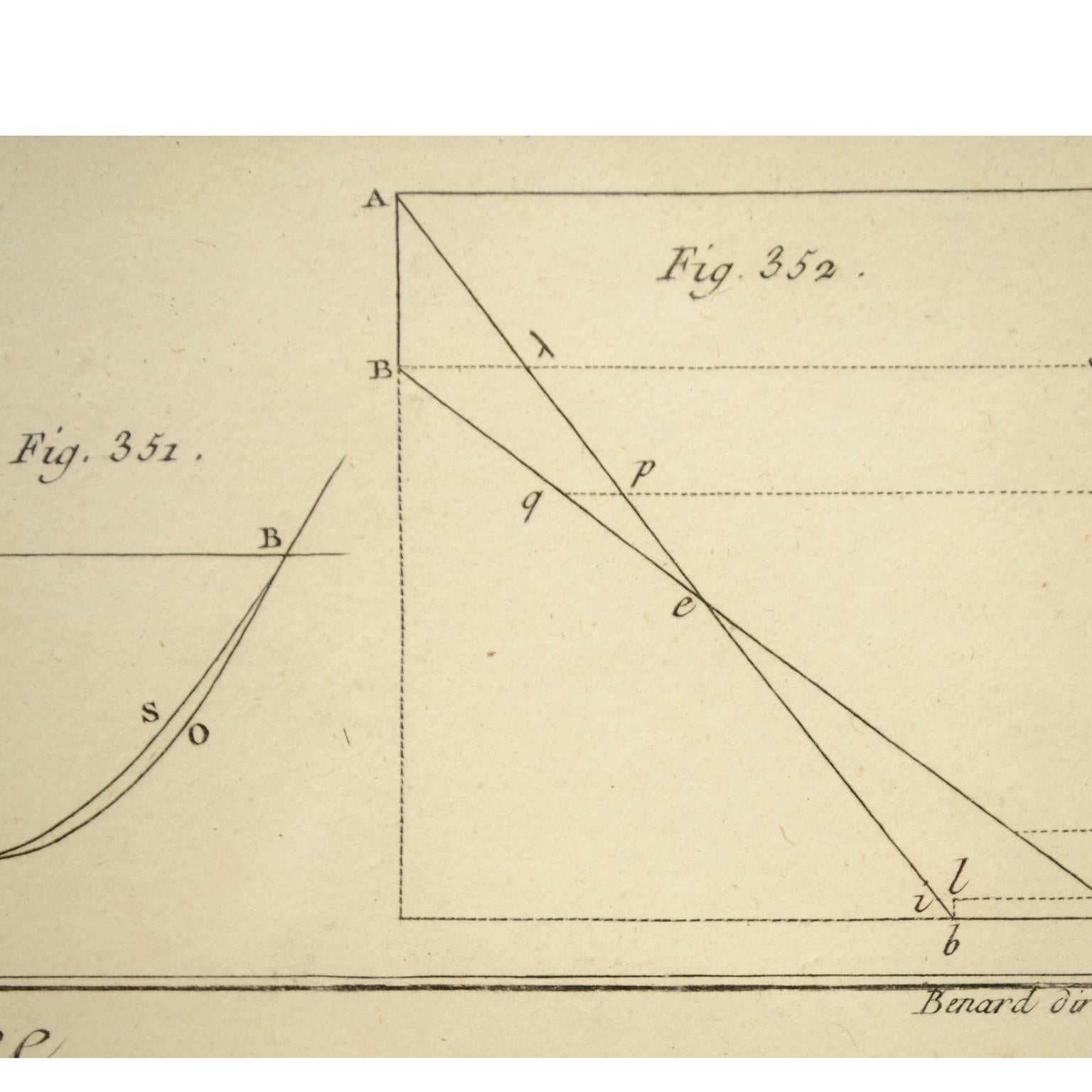 Egraving Print from the Panckoucke Encyclopédie Nautical Subject 1782-1832 For Sale 2