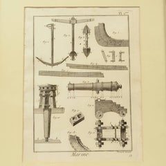 Print by Engraving on Copper Plate from the Panckoucke Encyclopédie