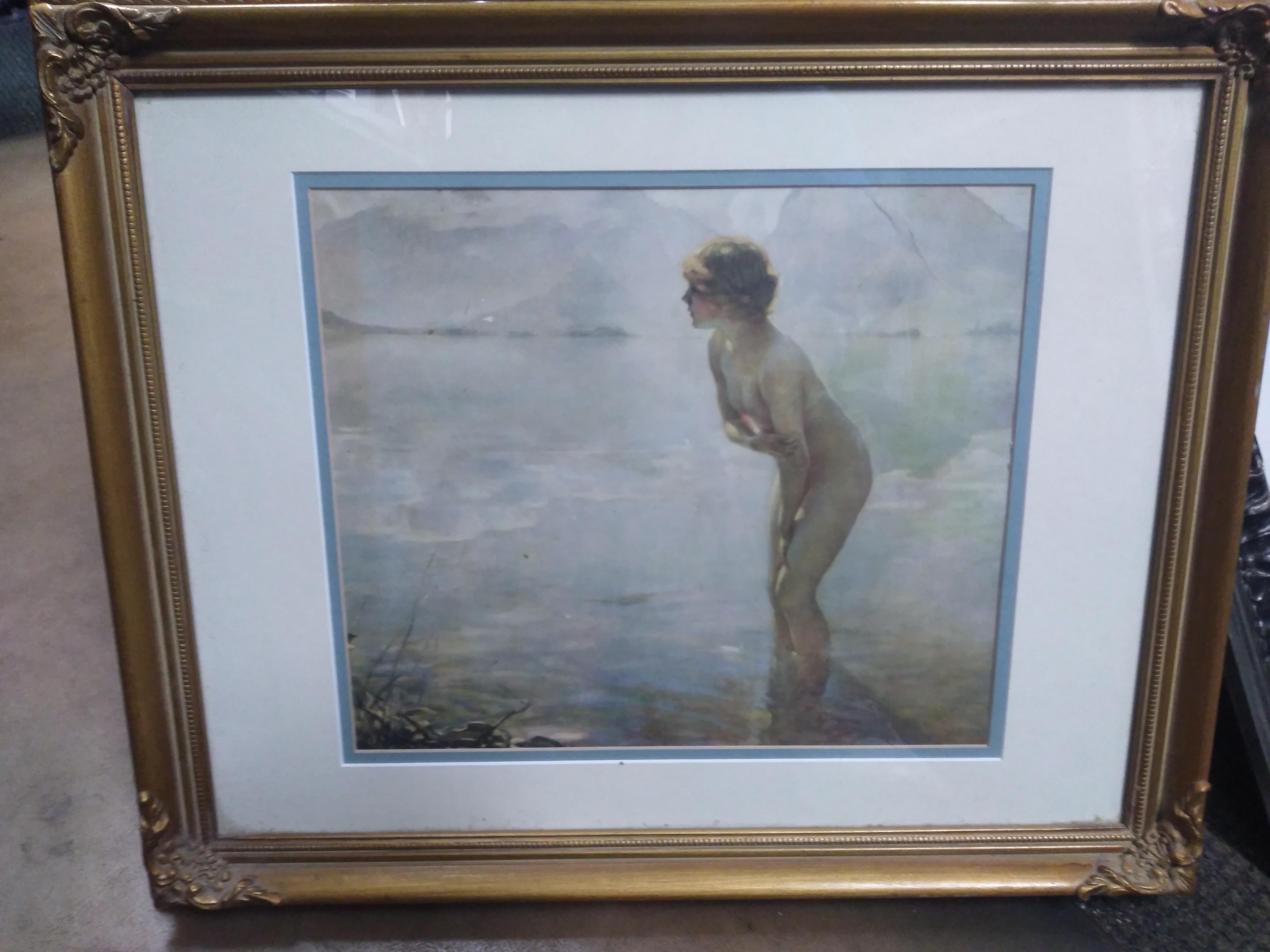 New York Graphics Society Print by Paul Emile Chabas 