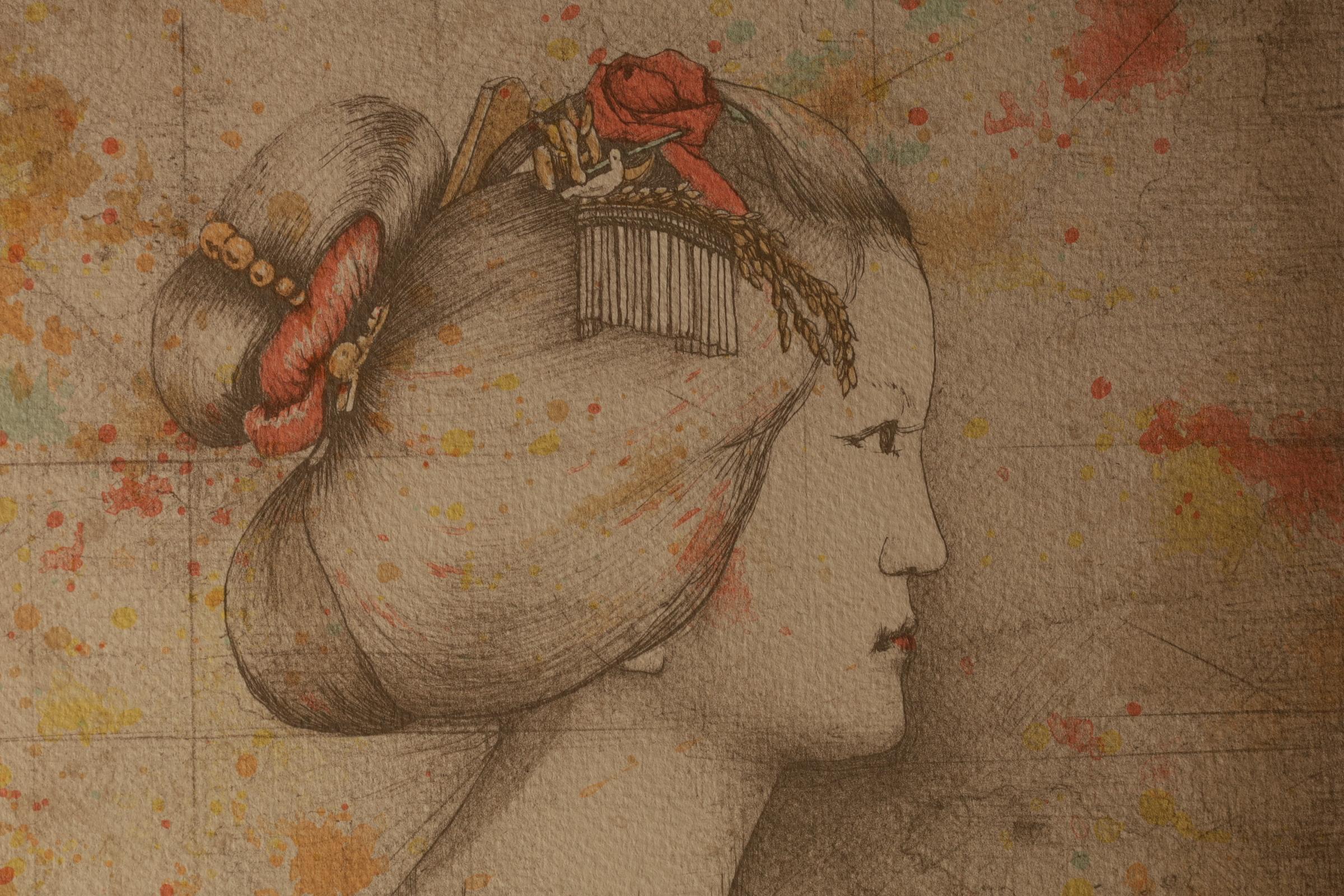 Print by Ryunosuke Fukui 'from 