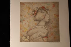 Print by Ryunosuke Fukui 'from "Maiko" Series' - original print