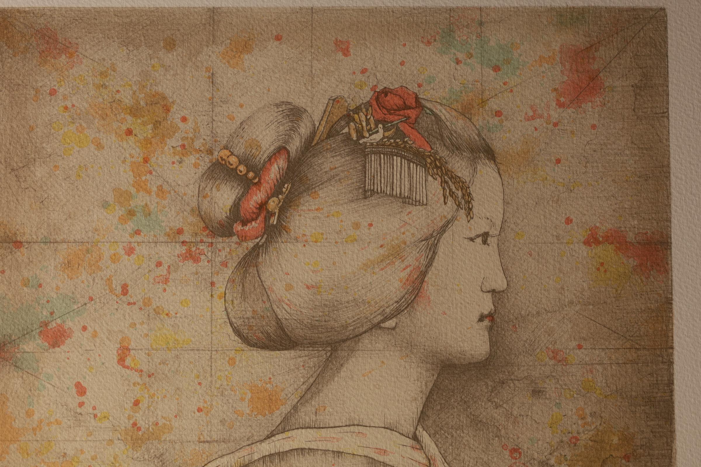 Print by Ryunosuke Fukui 'from 