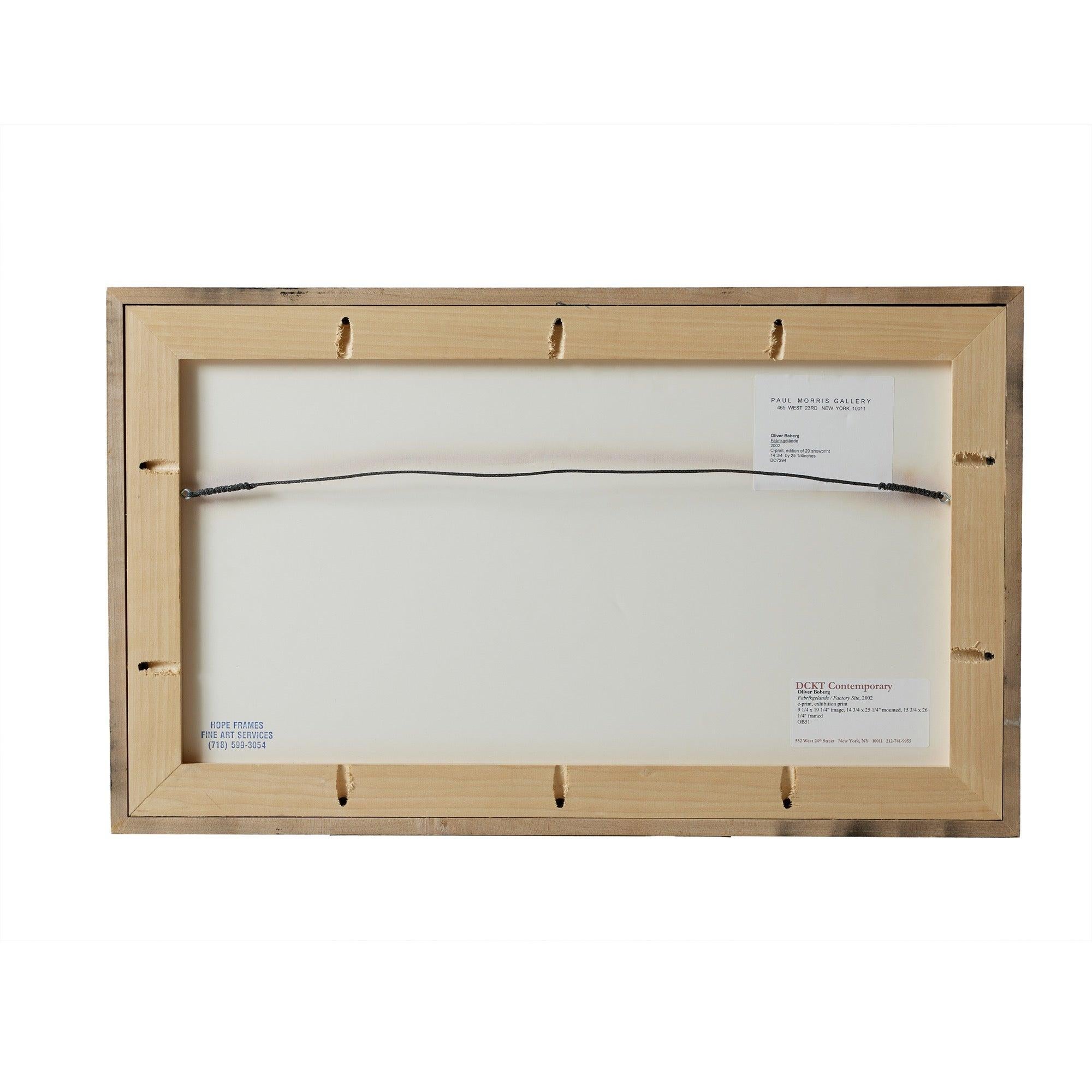 Druck von Oliver Boberg, 2002 im Zustand „Hervorragend“ im Angebot in Sagaponack, NY