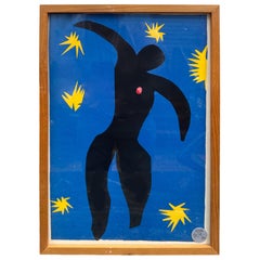 Print from the “Jazz” Series, “Icarus” After Henri Mattise