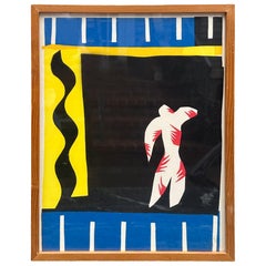 Print from the “Jazz” Series, “The Cowboy” After Henri Mattise