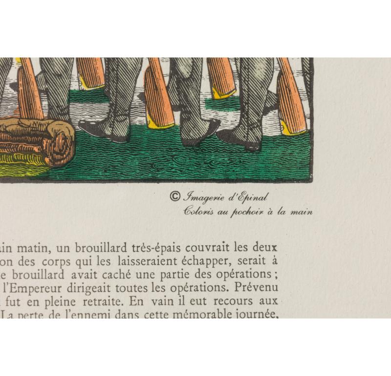 Druck der „Battle Of Iena“ mit der Darstellung der Niederlage Napoleons im Zustand „Gut“ im Angebot in Queens, NY