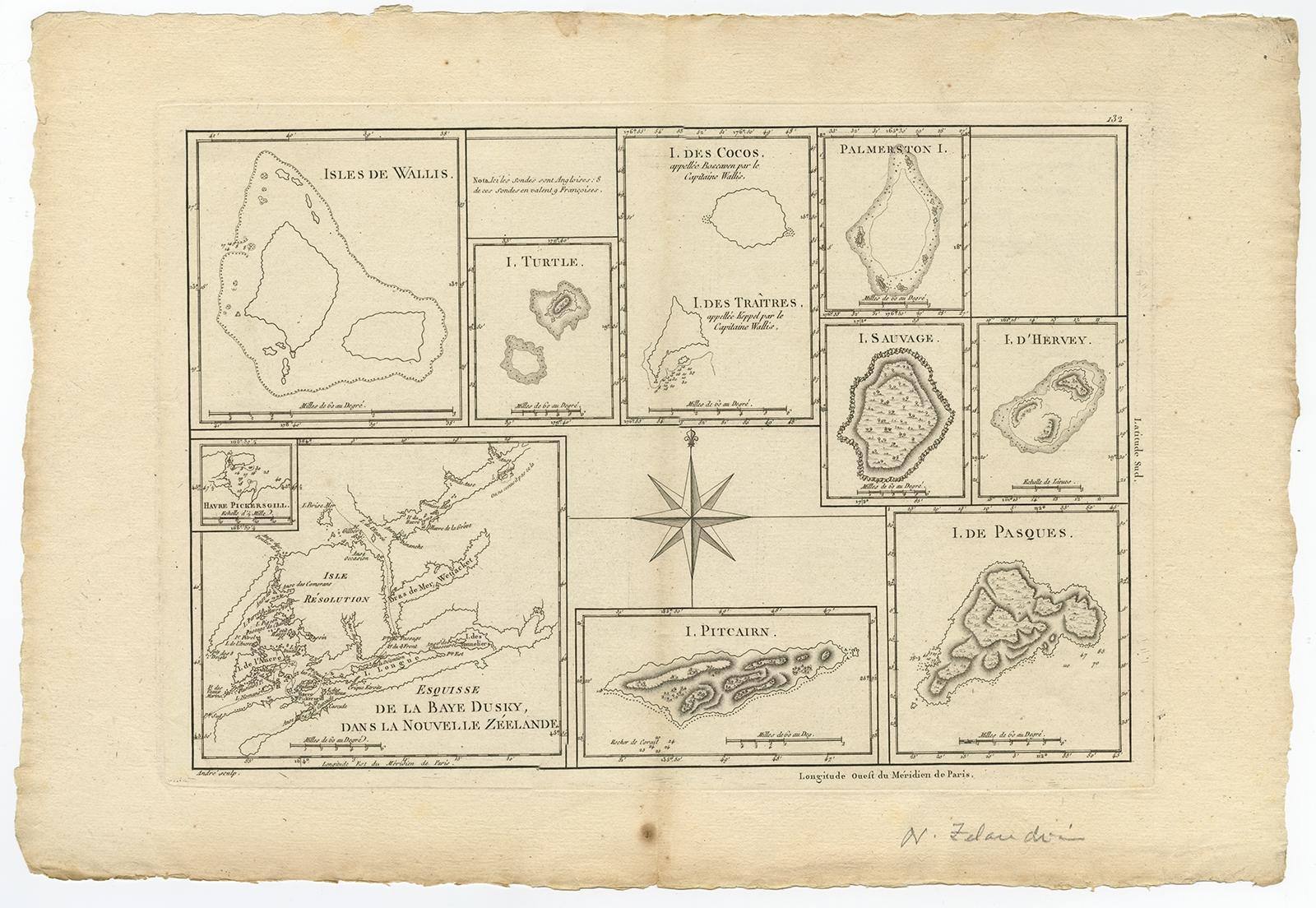 pitcairn island map south pacific