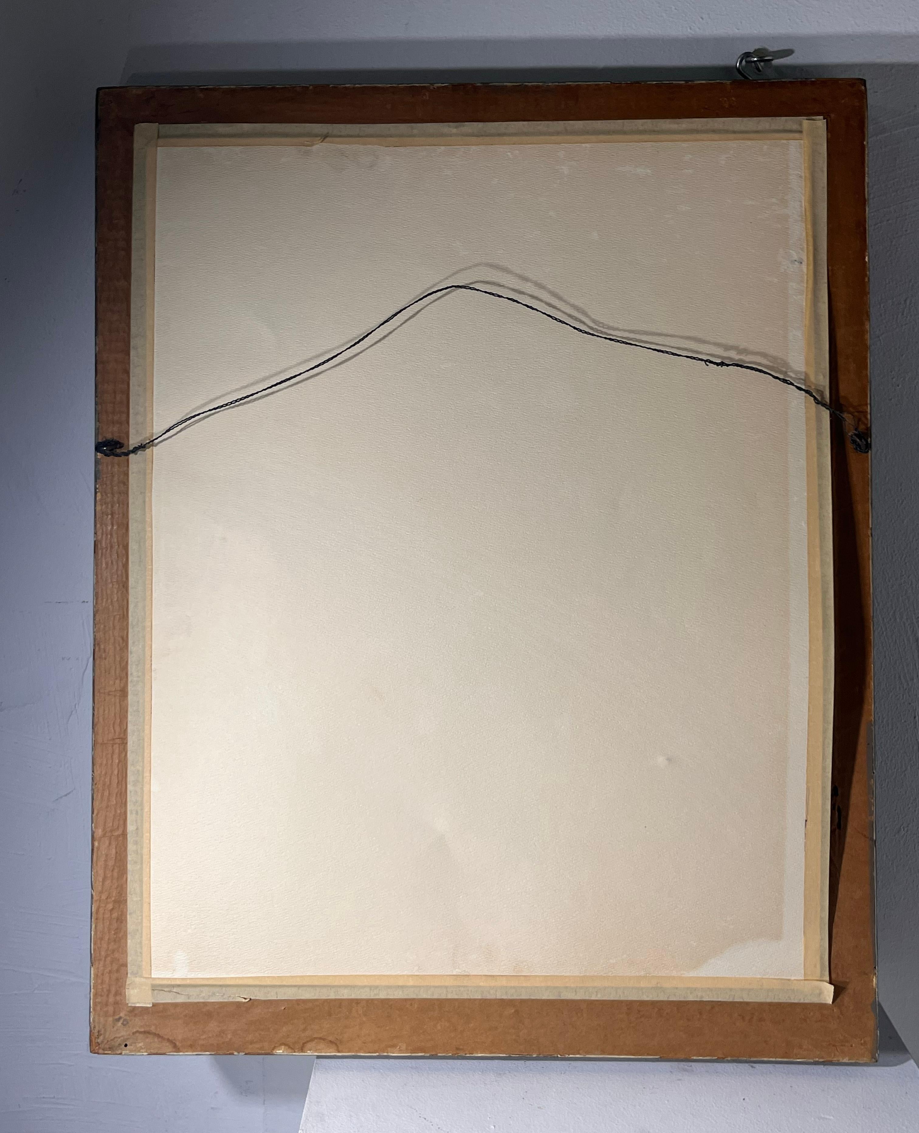Stampa su carta di un'opera d'arte firmata A.A. Moore in vendita 1