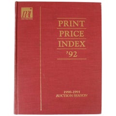 Índice de precios de impresión 92: Temporada de subastas 1990-1991 de Peter Falk