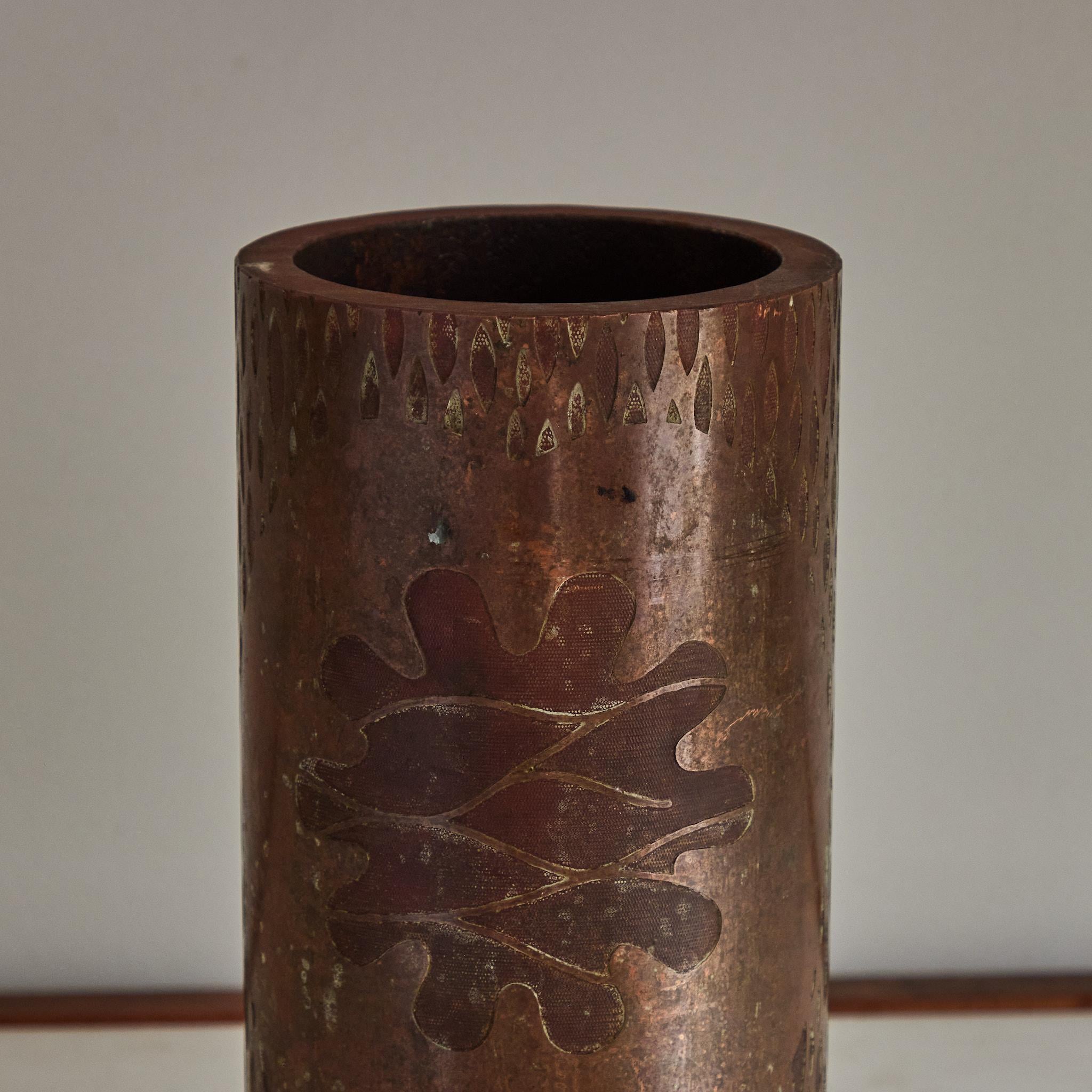 Print Roller as a Vase In Good Condition For Sale In Los Angeles, CA