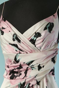 Printed backless cocktail dress ALEXANDRE VAUTHIER