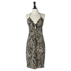 Vestido estampado sin espalda CHRISTIAN LACROIX