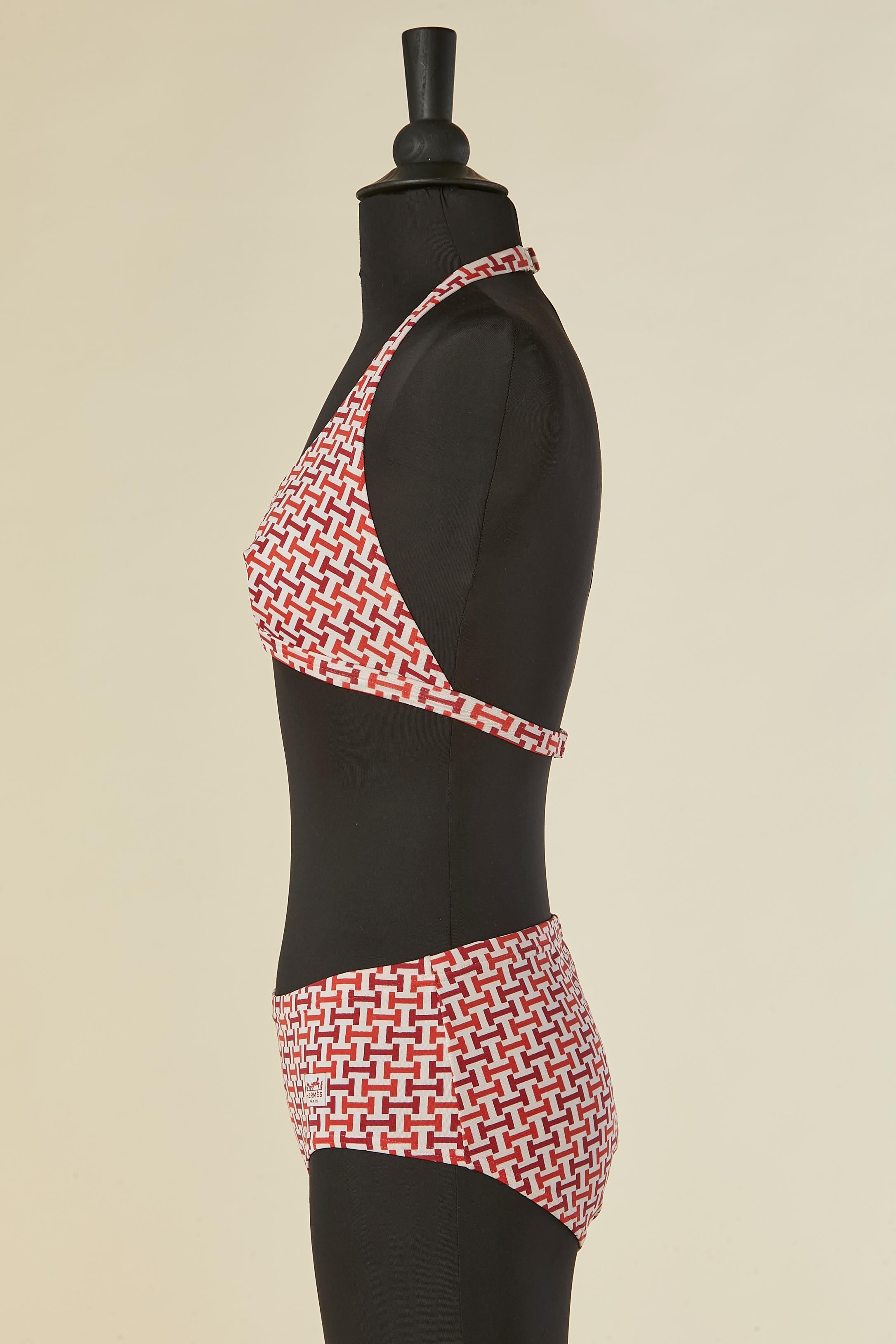 Bikini imprimé HERMÈS Excellent état - En vente à Saint-Ouen-Sur-Seine, FR
