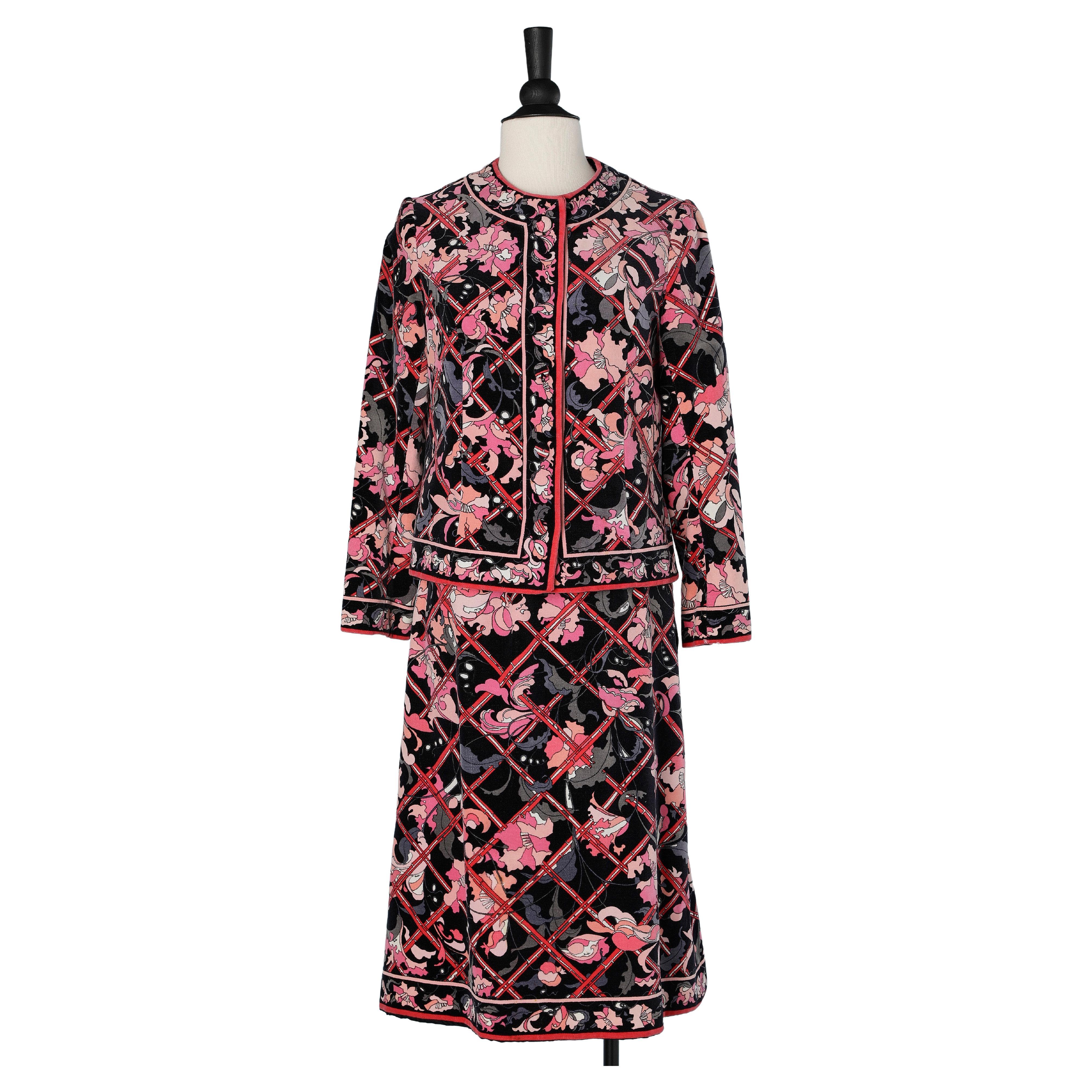 Combinaison jupe Emilio Pucci pour Saks Fifth Avenue imprimée