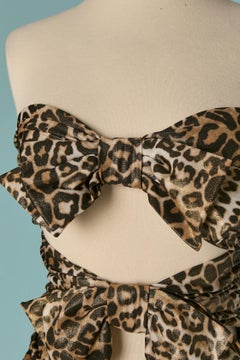 Printed bustier mini dress ALEXANDRE VAUTHIER