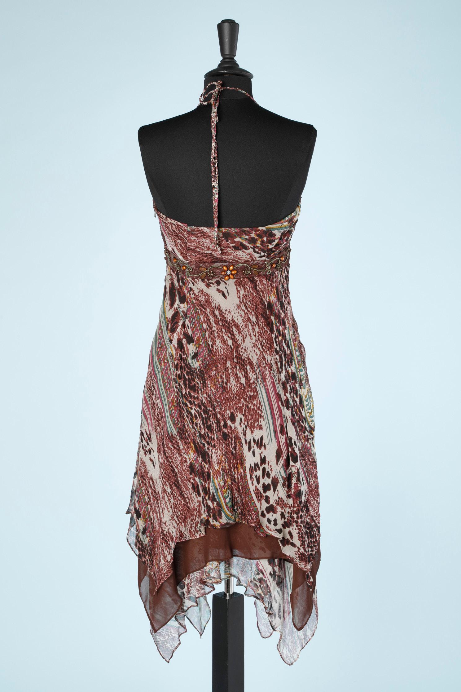 Vestido de gasa estampada Sue Wong 2