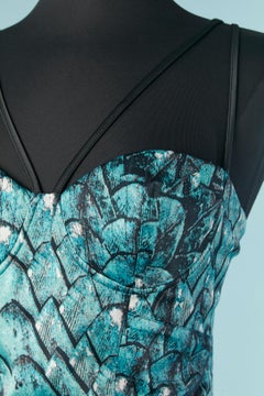 Printed cocktail dress Just Cavalli