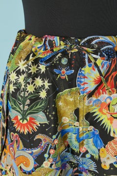 Printed cotton bermuda short CHRISTIAN DIOR