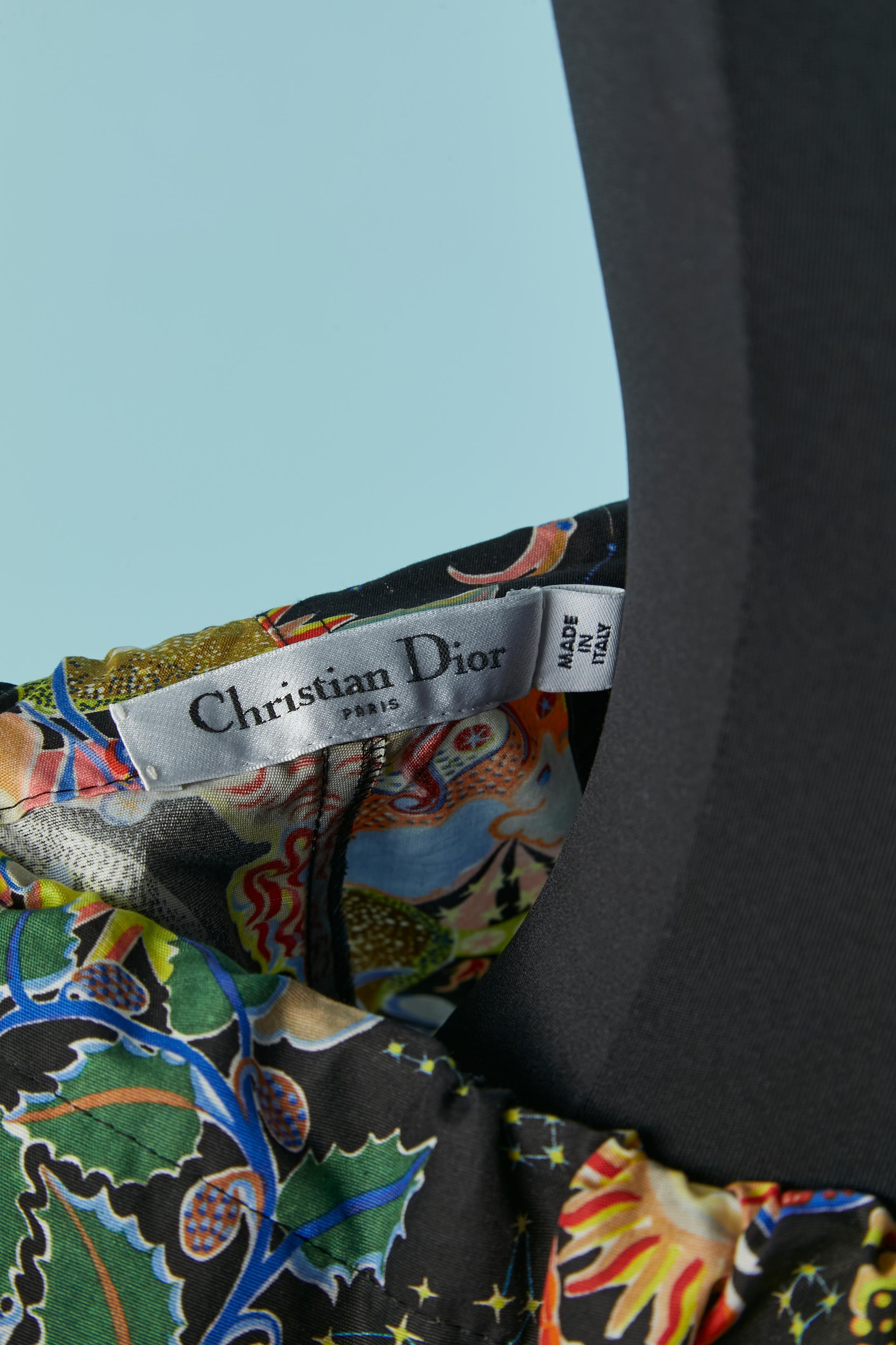 Bermuda de algodón estampada CHRISTIAN DIOR en venta 4