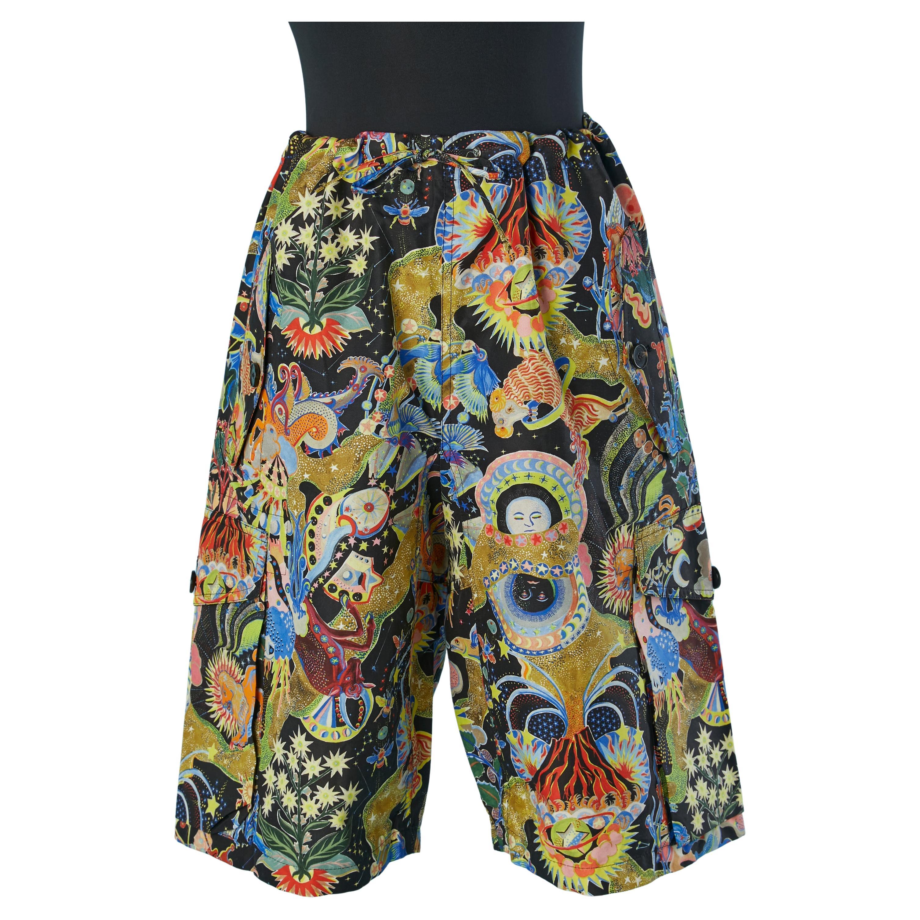 Bermuda de algodón estampada CHRISTIAN DIOR