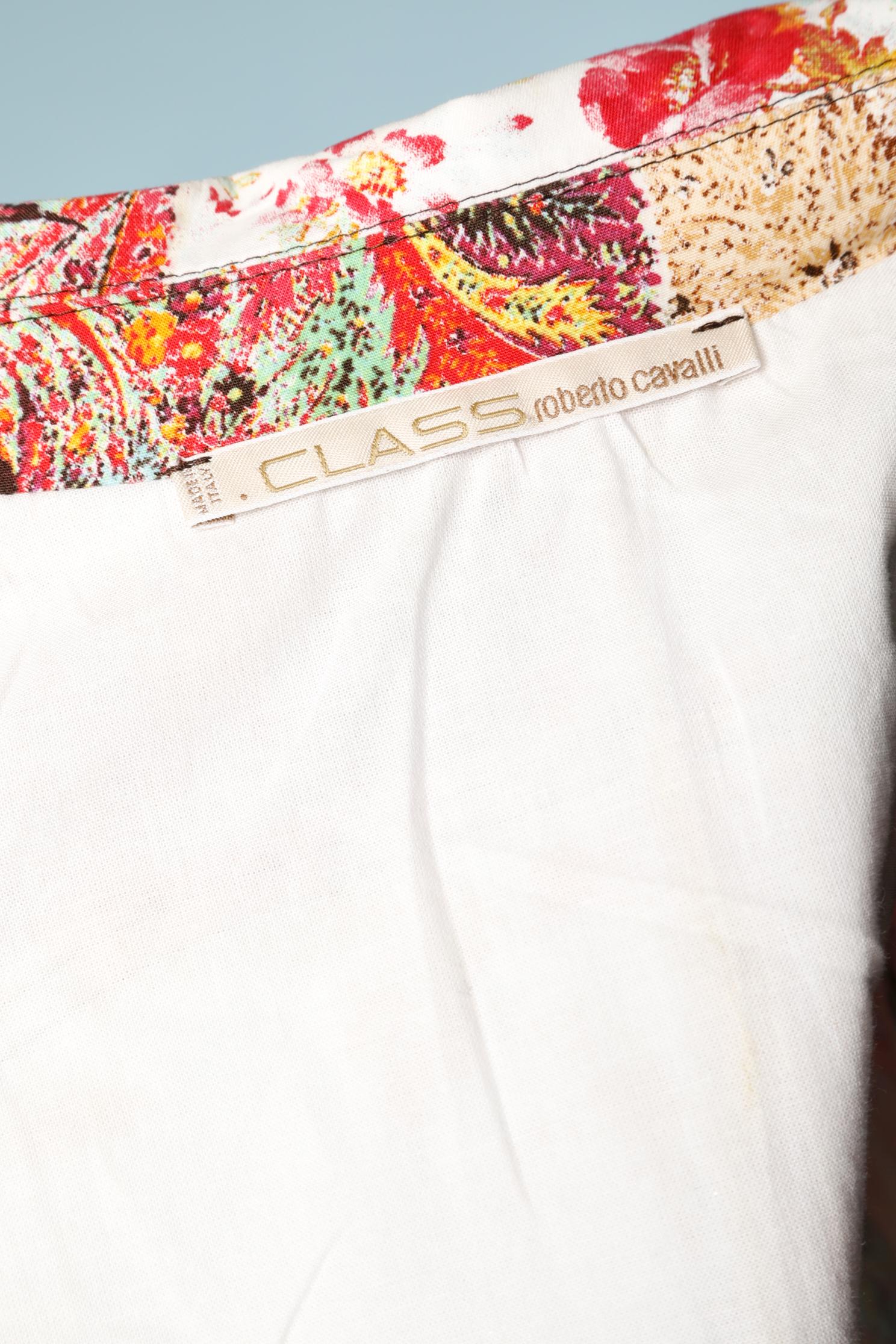 Blusón de algodón estampado Class by Roberto Cavalli en venta 4