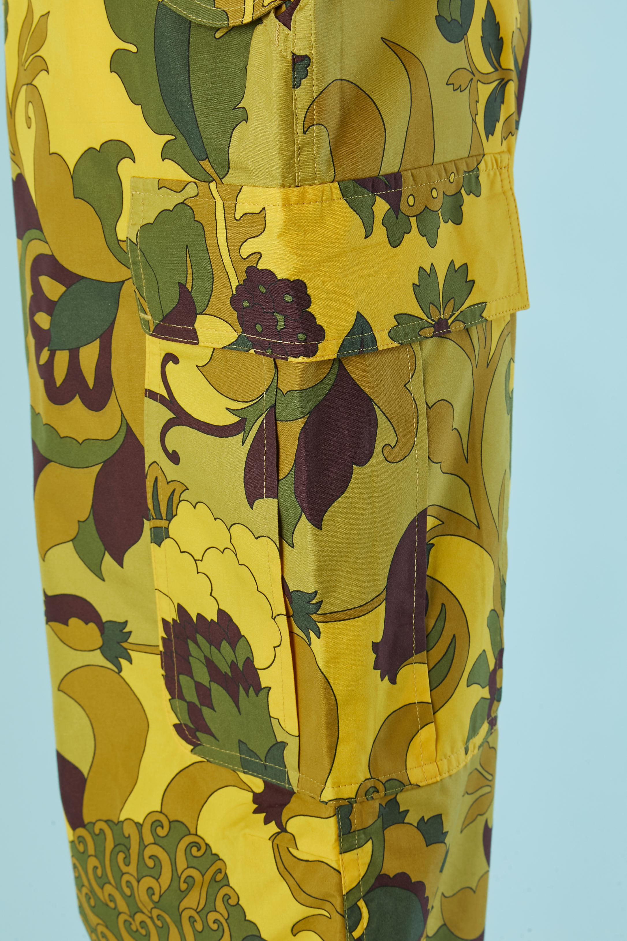 Pantalon cargo en coton imprimé CHRISTIAN DIOR Neuf - En vente à Saint-Ouen-Sur-Seine, FR