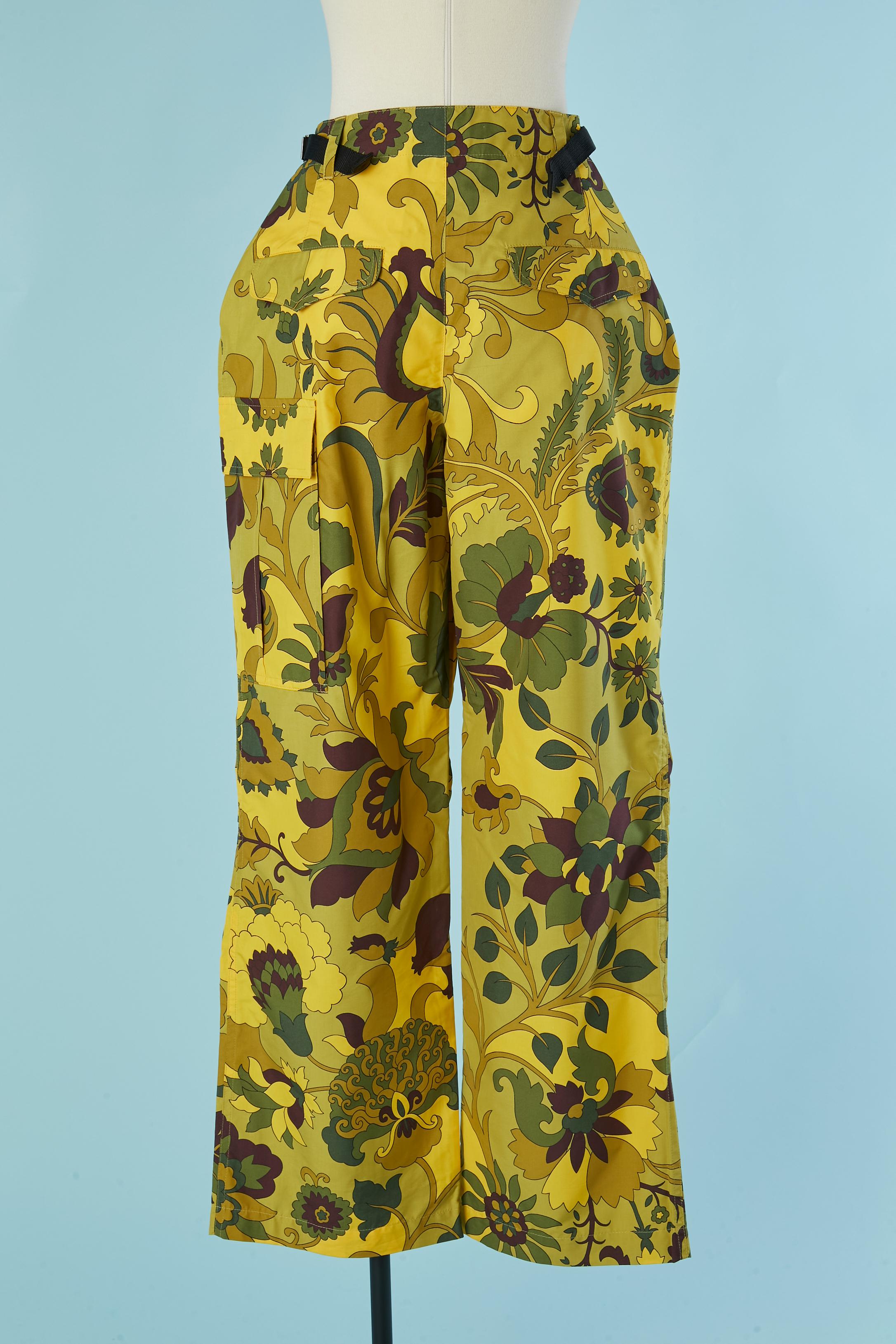 Pantalon cargo en coton imprimé CHRISTIAN DIOR en vente 1