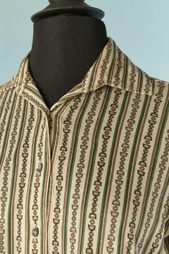 Printed cotton jersey shirt CELINE