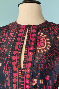 Printed cotton maxi dress CHRISTIAN DIOR