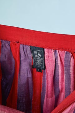 Printed cotton ruffles skirt Ungaro Parallèle