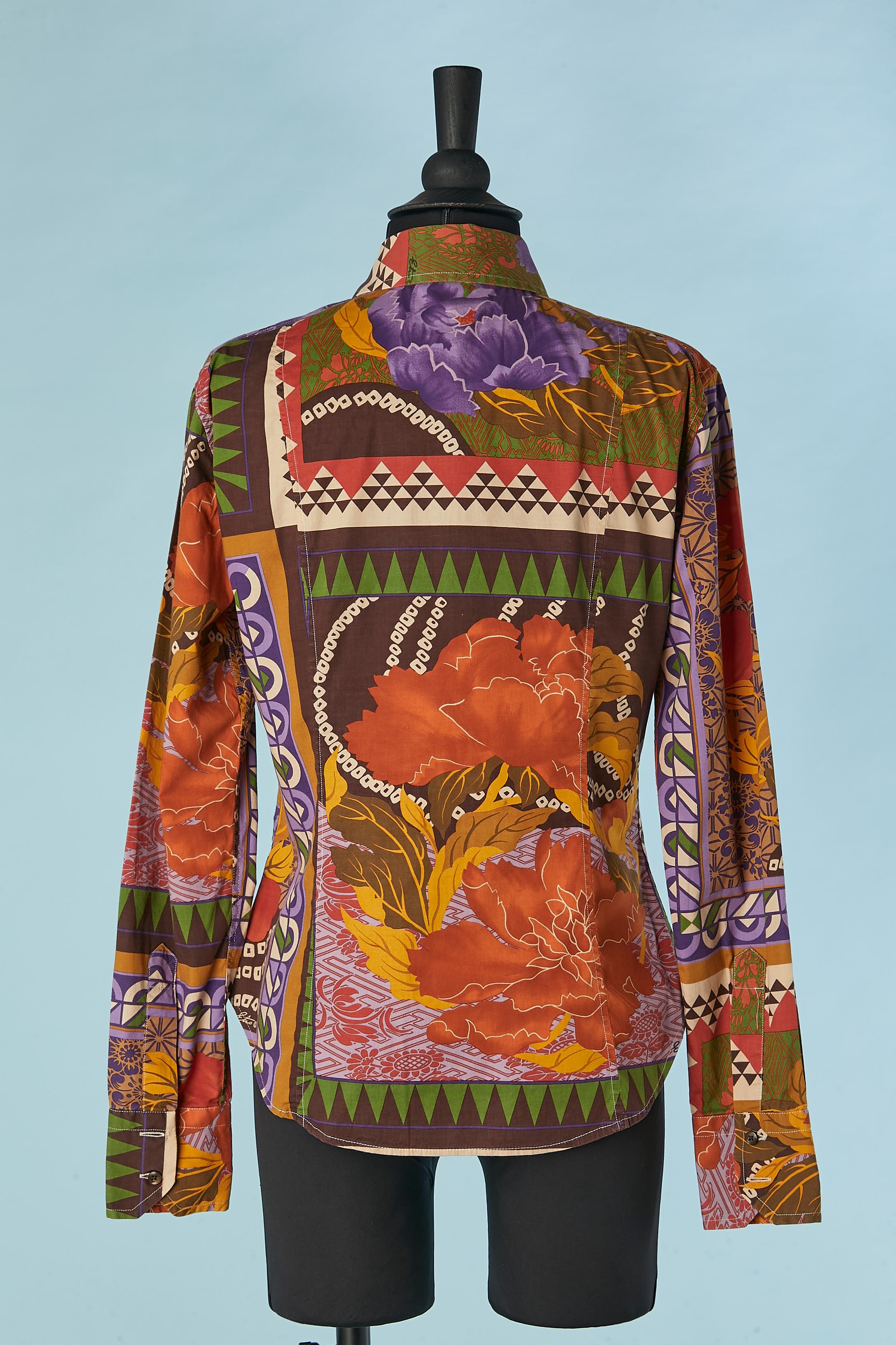 Printed cotton shirt ETRO  For Sale 1
