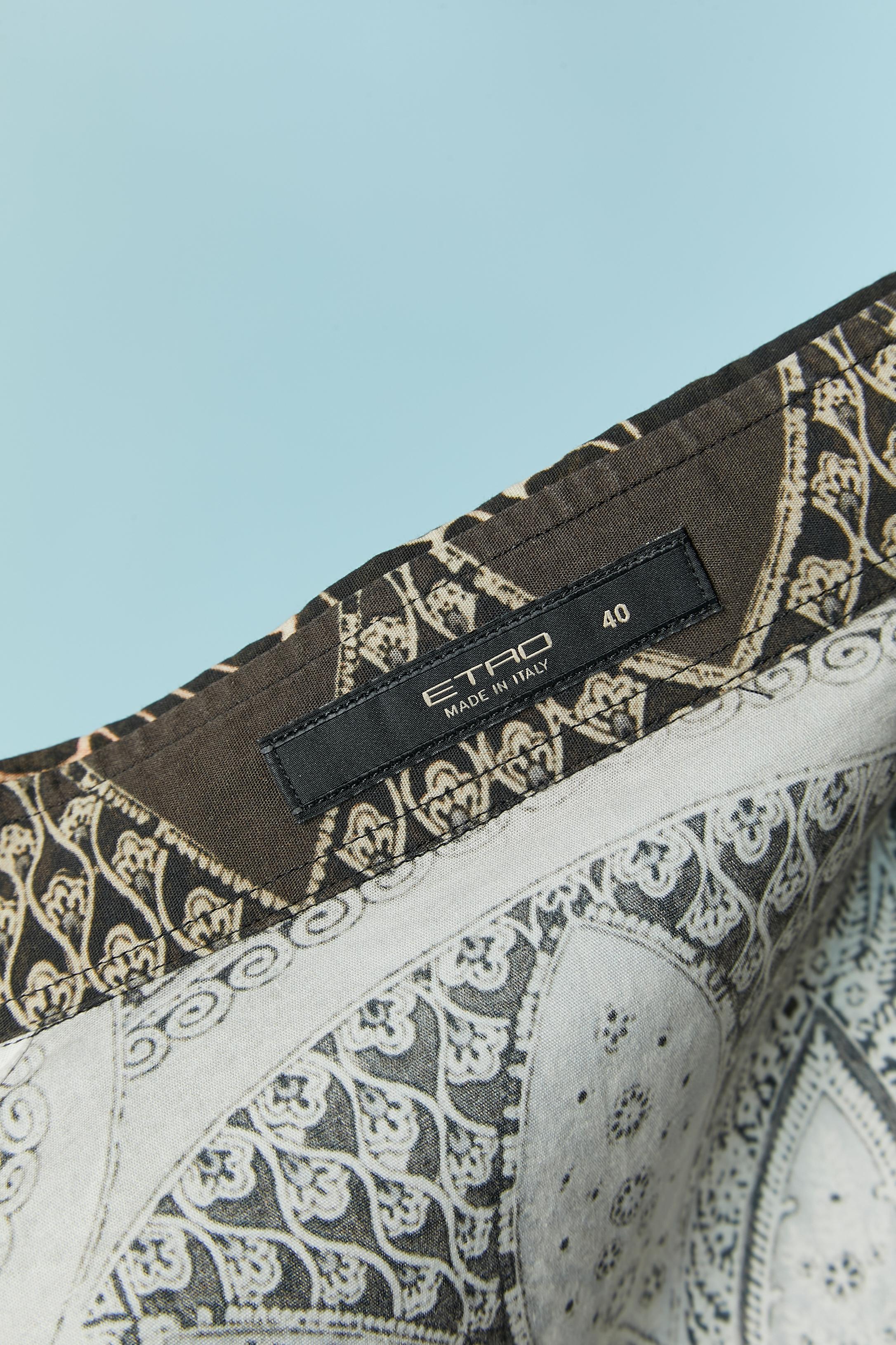 Printed cotton shirt ETRO For Sale 2