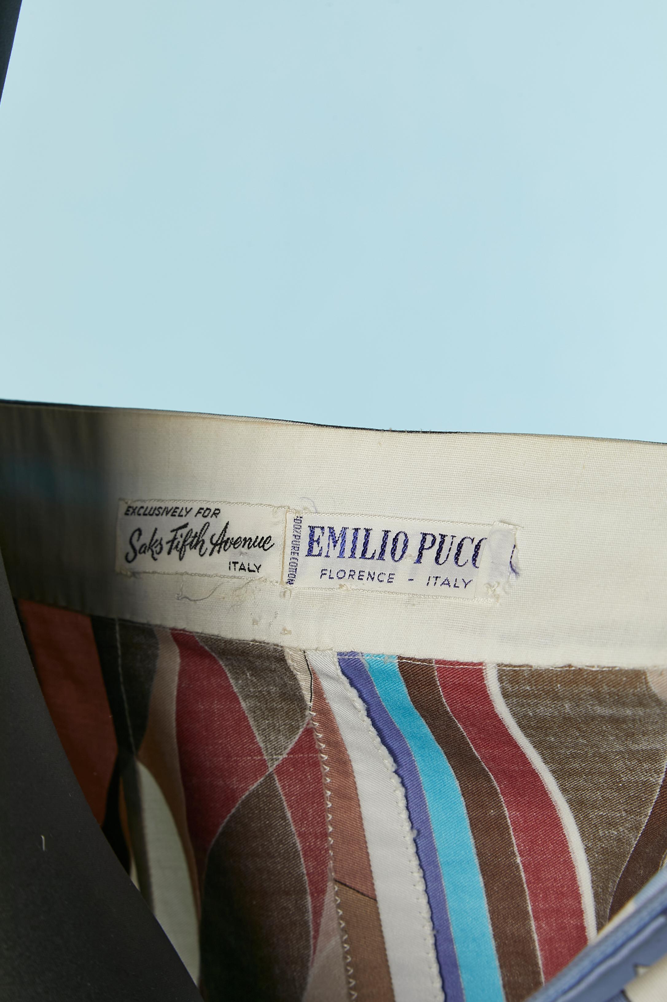 Printed cotton skirt EMILIO PUCCI for Saks Fifth Avenue For Sale 3
