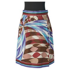 Printed cotton skirt EMILIO PUCCI for Saks Fifth Avenue