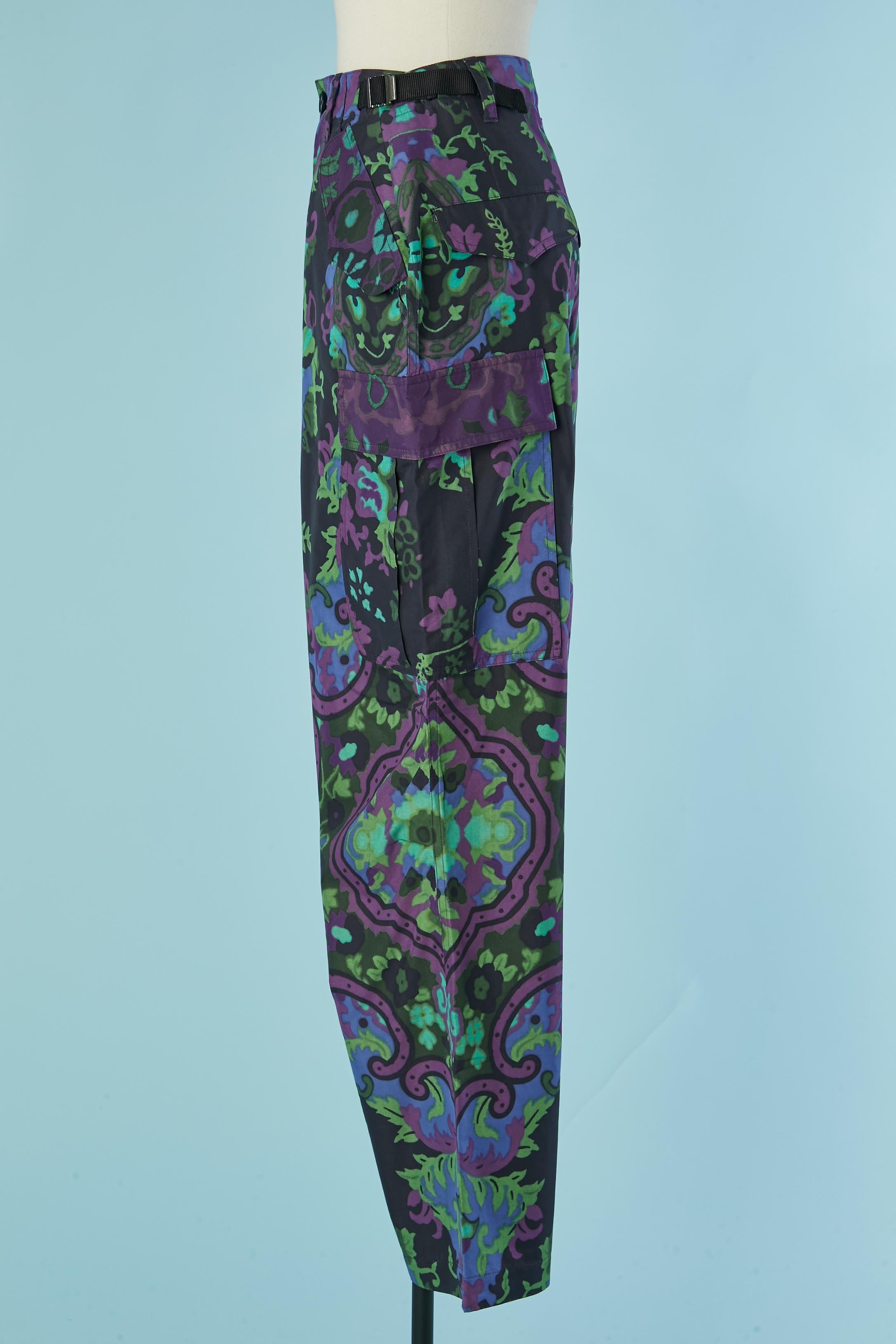 Pantalon en coton imprimé CHRISTIAN DIOR en vente 1