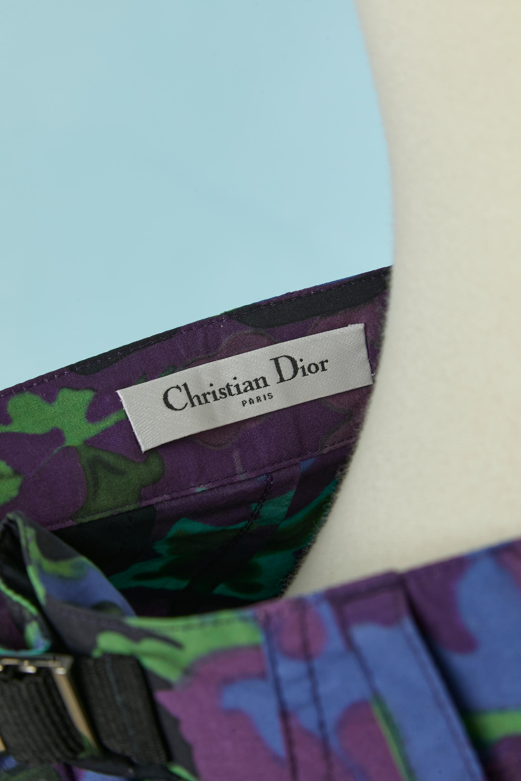 Pantalon en coton imprimé CHRISTIAN DIOR en vente 4