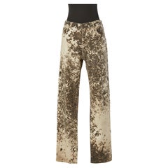 Printed cotton trouser ROBERTO CAVALLI